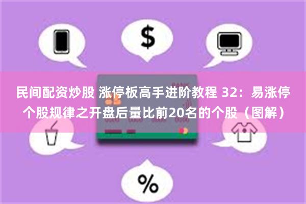 民间配资炒股 涨停板高手进阶教程 32：易涨停个股规律之开盘后量比前20名的个股（图解）